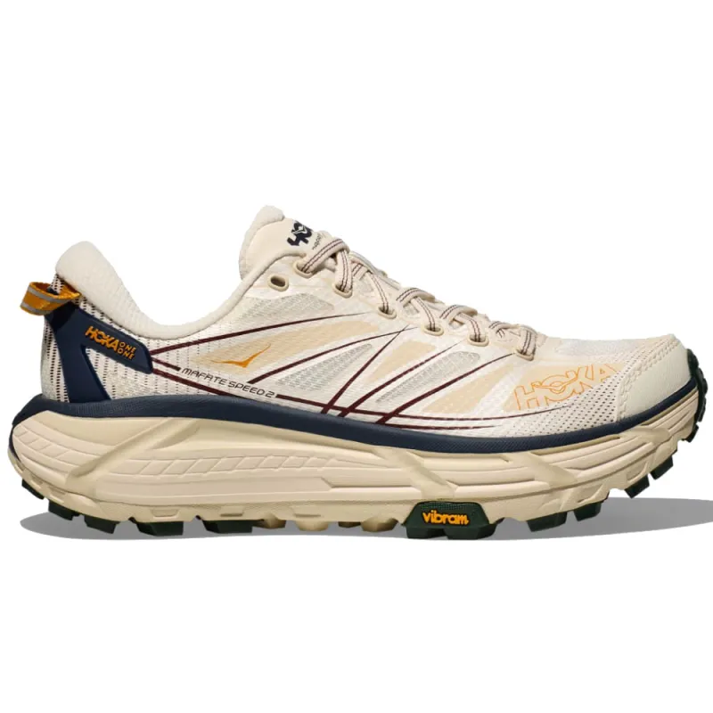 HOKA | Mafate Speed 2 Sneaker 'Alabaster / Oat Milk' sold by Hatchet Outdoor Supply Co