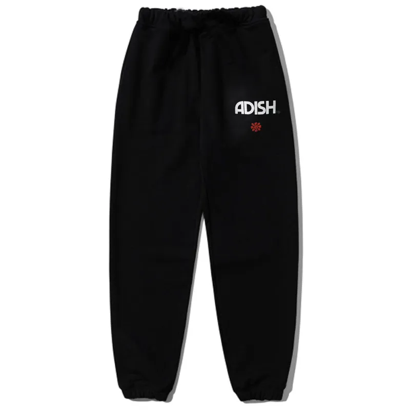 Adish | Zahara Printed Logo Sweatpants 'Black' sold by Hatchet Outdoor Supply Co