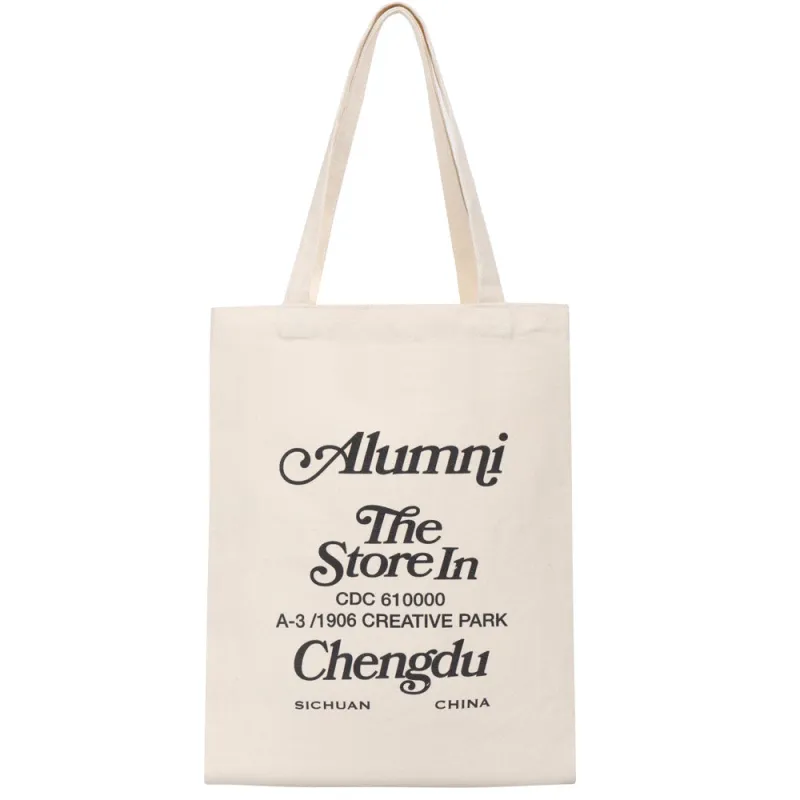 ALUMNI Tote Bag Small 'White' sold by Hatchet Outdoor Supply Co