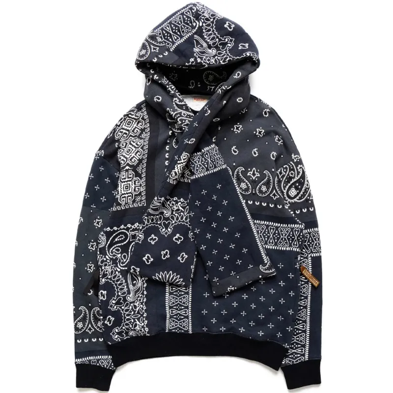 30/-Sweatert Knit Bandanna Kesa Parka 'Black' sold by Hatchet Outdoor Supply Co