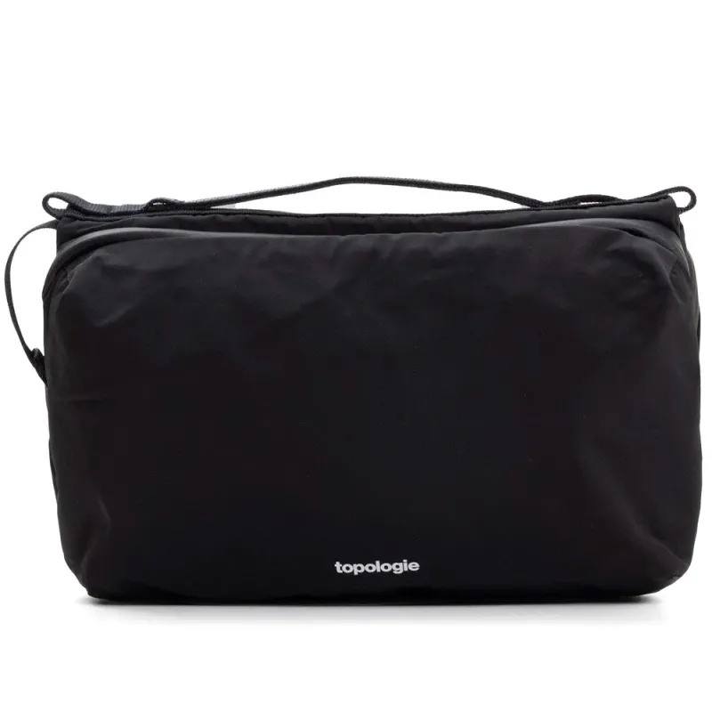 Topologie | Bottle Sacoche Large bag 'Black Tech Sateen' made by Hatchet Outdoor Supply Co