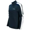 Amundsen | Women's 5Mila Half Zip 'Faded Navy' sold by Hatchet Outdoor Supply Co