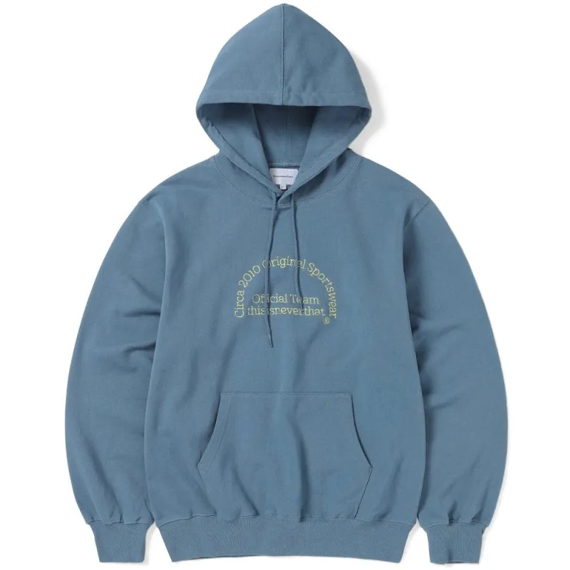 thisisneverthat | TNT Team Hoodie 'Slate' sold by Hatchet Outdoor Supply Co
