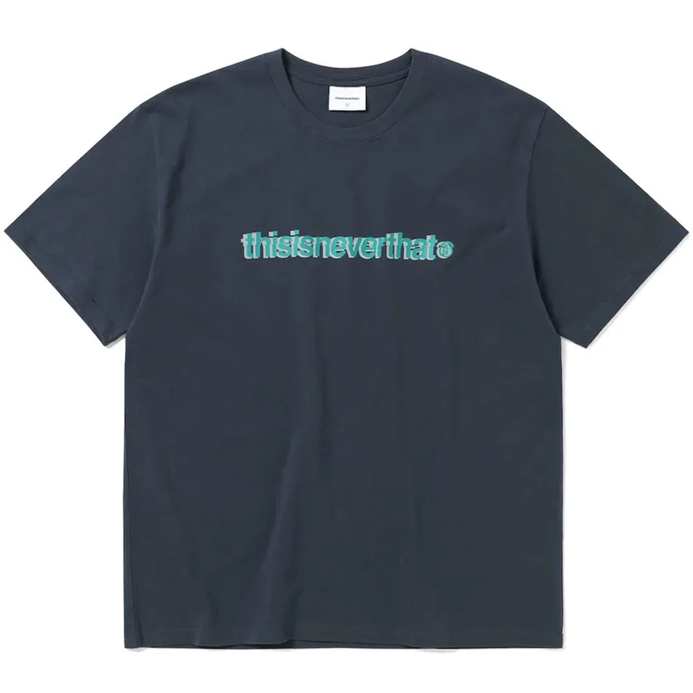 thisisneverthat | Cracked T-Logo Tee 'Navy' sold by Hatchet Outdoor Supply Co