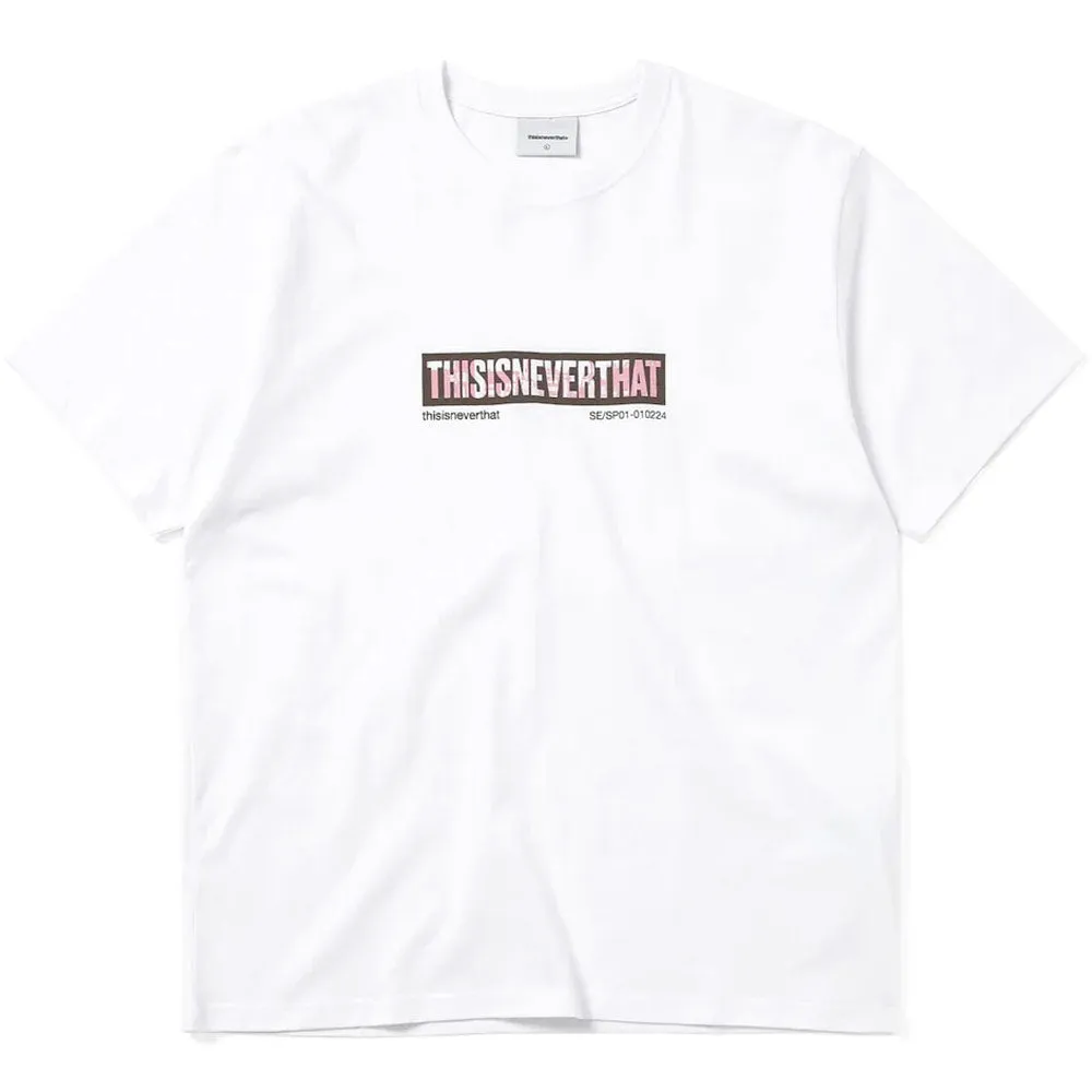 thisisneverthat | Skyscraper Tee 'White' sold by Hatchet Outdoor Supply Co