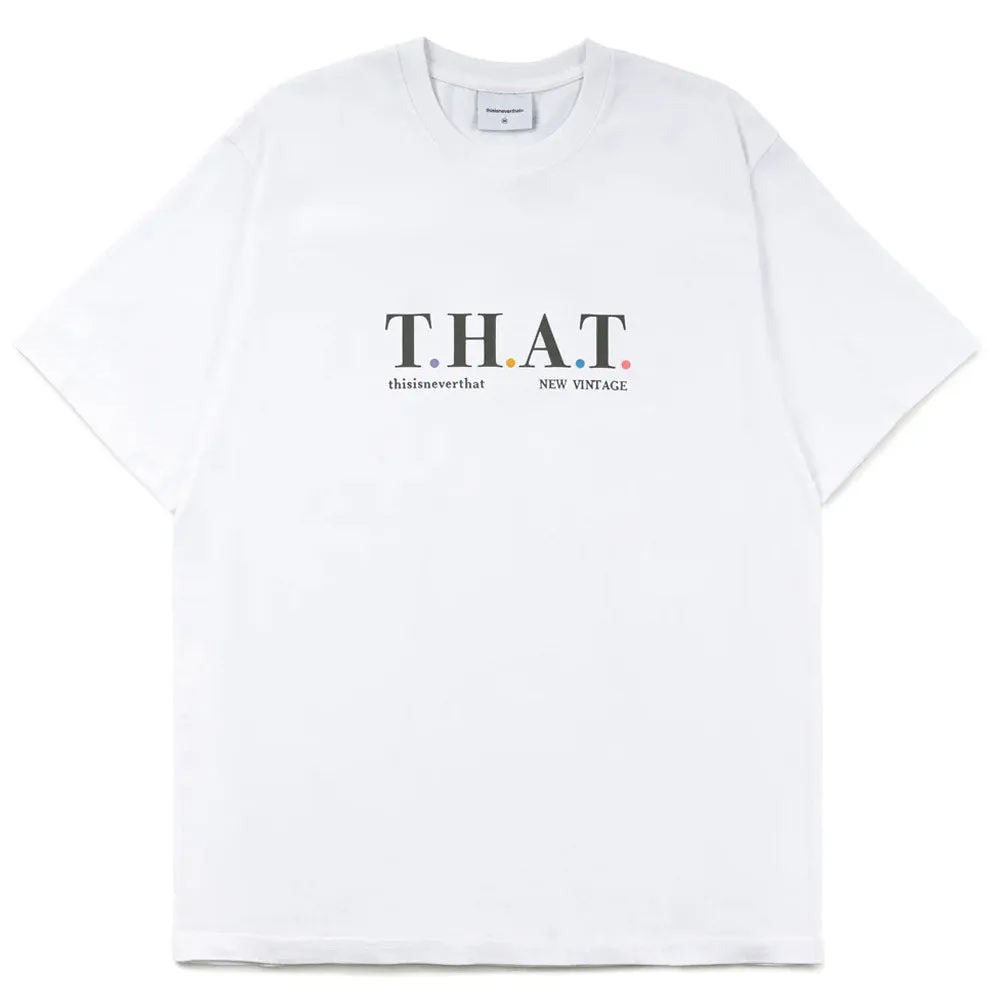 thisisneverthat | T.H.A.T. Tee 'White' sold by Hatchet Outdoor Supply Co