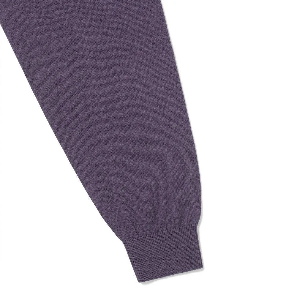 Cable Knit Zip Polo 'Violet' sold by Hatchet Outdoor Supply Co product image thumbnail 5