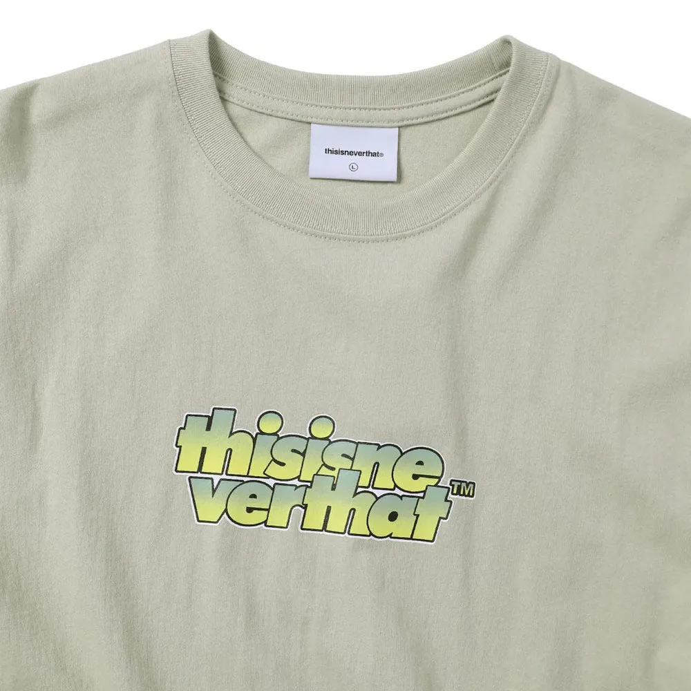 thisisneverthat | Gradient Ol-logo Tee 'Stone' sold by Hatchet Outdoor Supply Co product image thumbnail 3