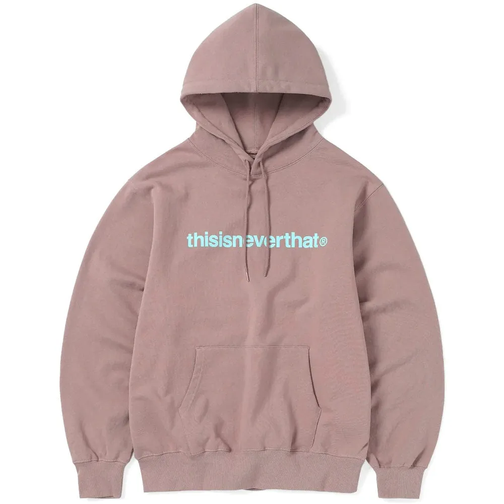 T-Logo LT Hoodie 'Dusty Pink' sold by Hatchet Outdoor Supply Co