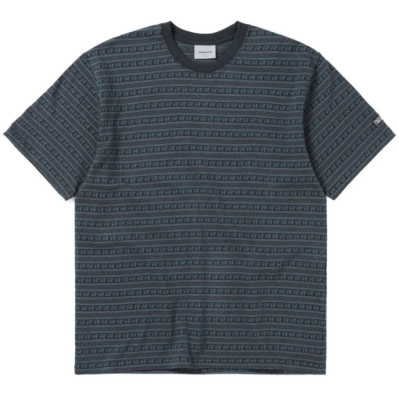 thisisneverthat | Pattern Striped Tee 'Navy' made by thisisneverthat