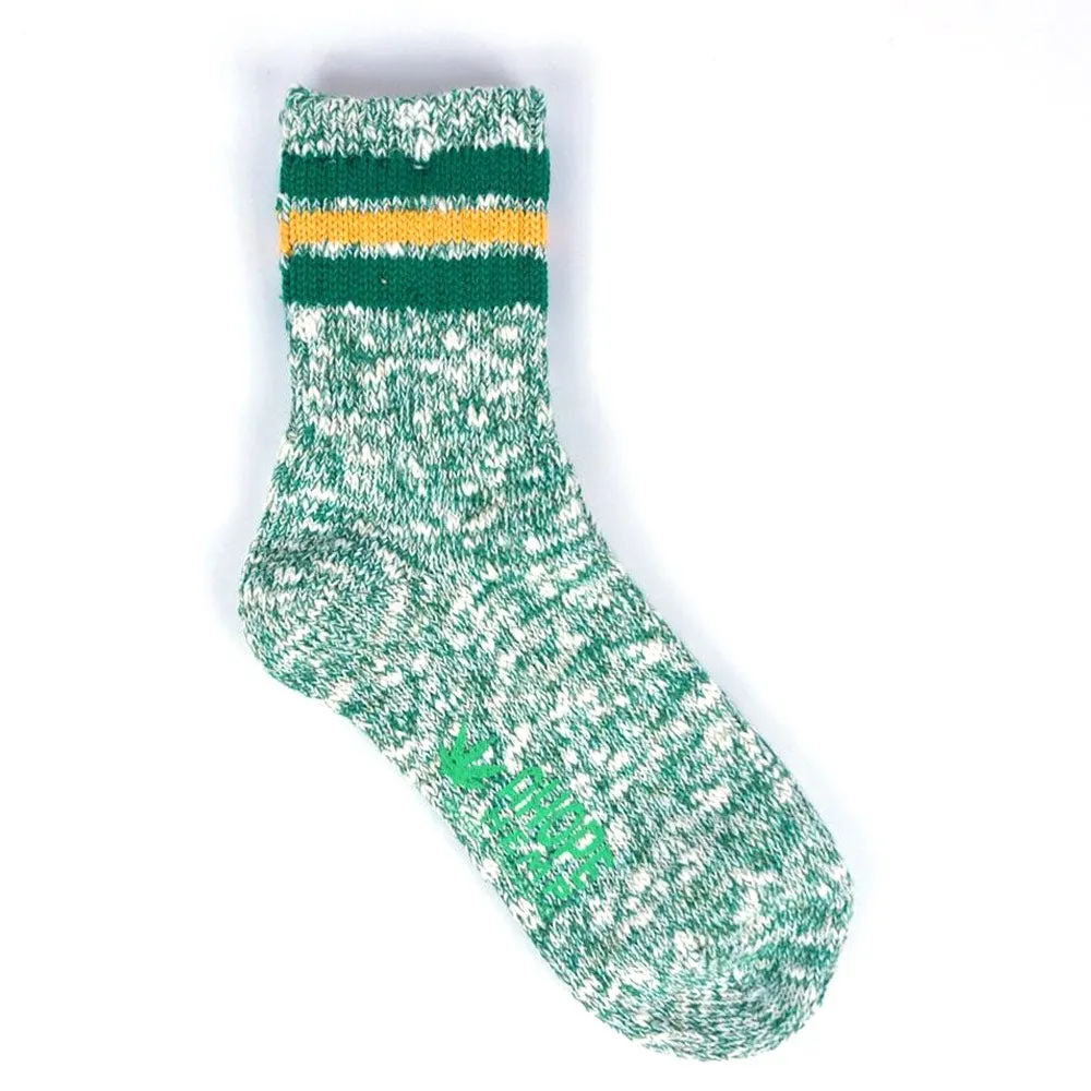 A Hope Hemp | HSX-100 Socks 'Green' sold by Hatchet Outdoor Supply Co