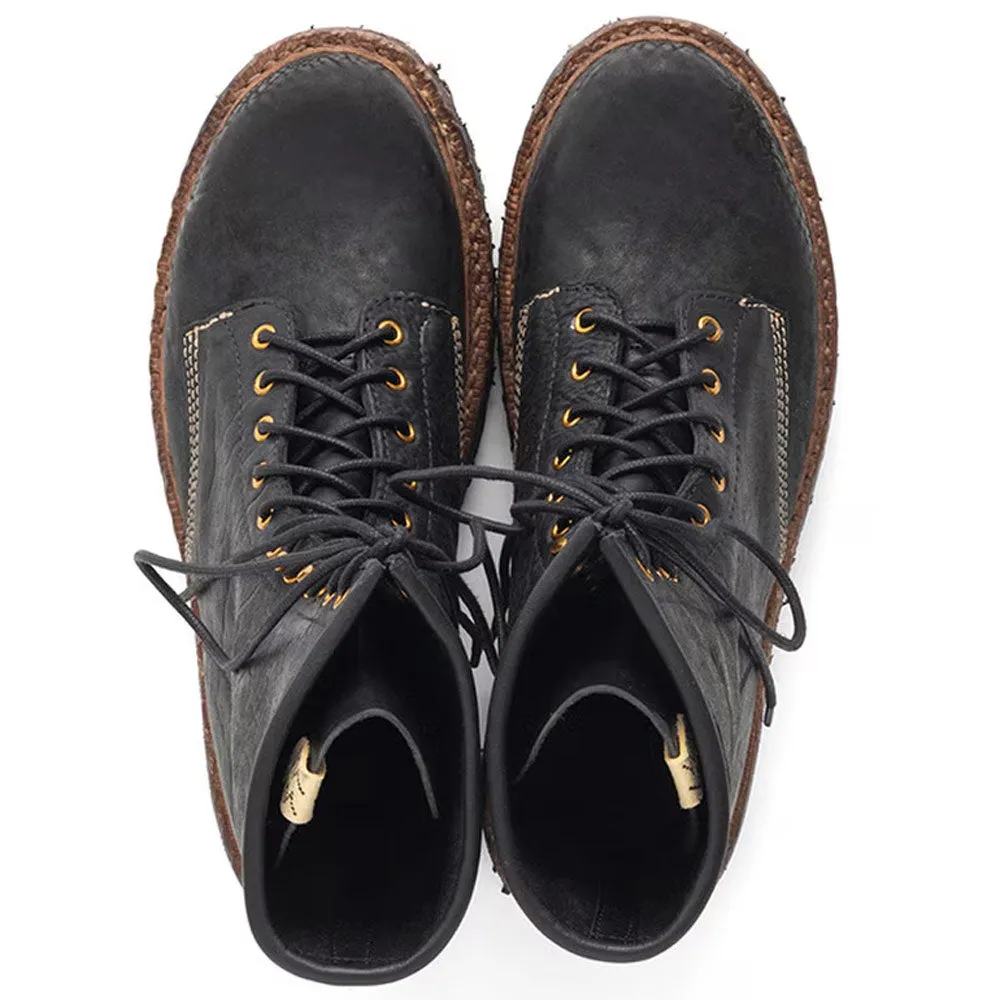 Visvim | Scout Plain Toe Boots HI-Folk 'Black' sold by Hatchet Outdoor Supply Co product image thumbnail 3