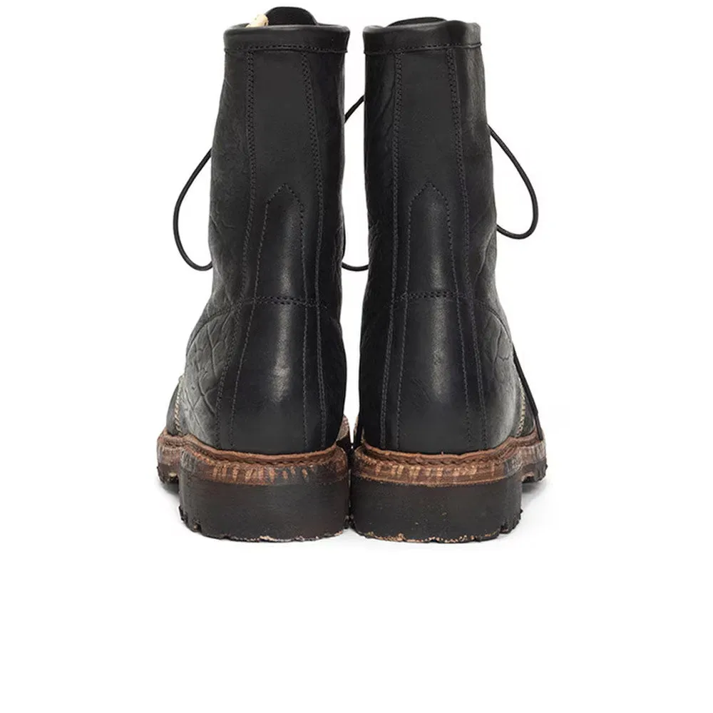 Visvim | Scout Plain Toe Boots HI-Folk 'Black' sold by Hatchet Outdoor Supply Co product image thumbnail 4
