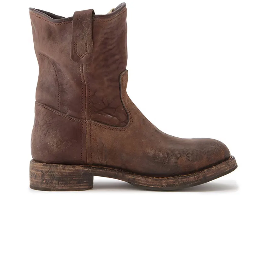 Visvim | Wabanaki Boots-Folk 'Dark Brown' sold by Hatchet Outdoor Supply Co