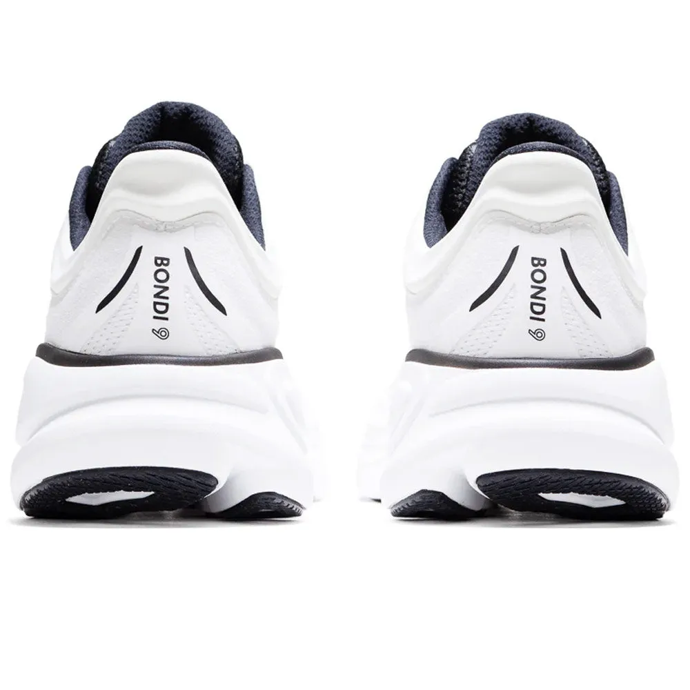 HOKA | Bondi 9 Shoes 'White / Black' sold by Hatchet Outdoor Supply Co product image thumbnail 4