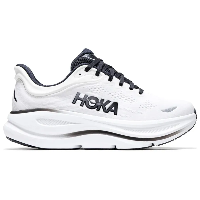 HOKA | Bondi 9 Shoes 'White / Black' sold by Hatchet Outdoor Supply Co