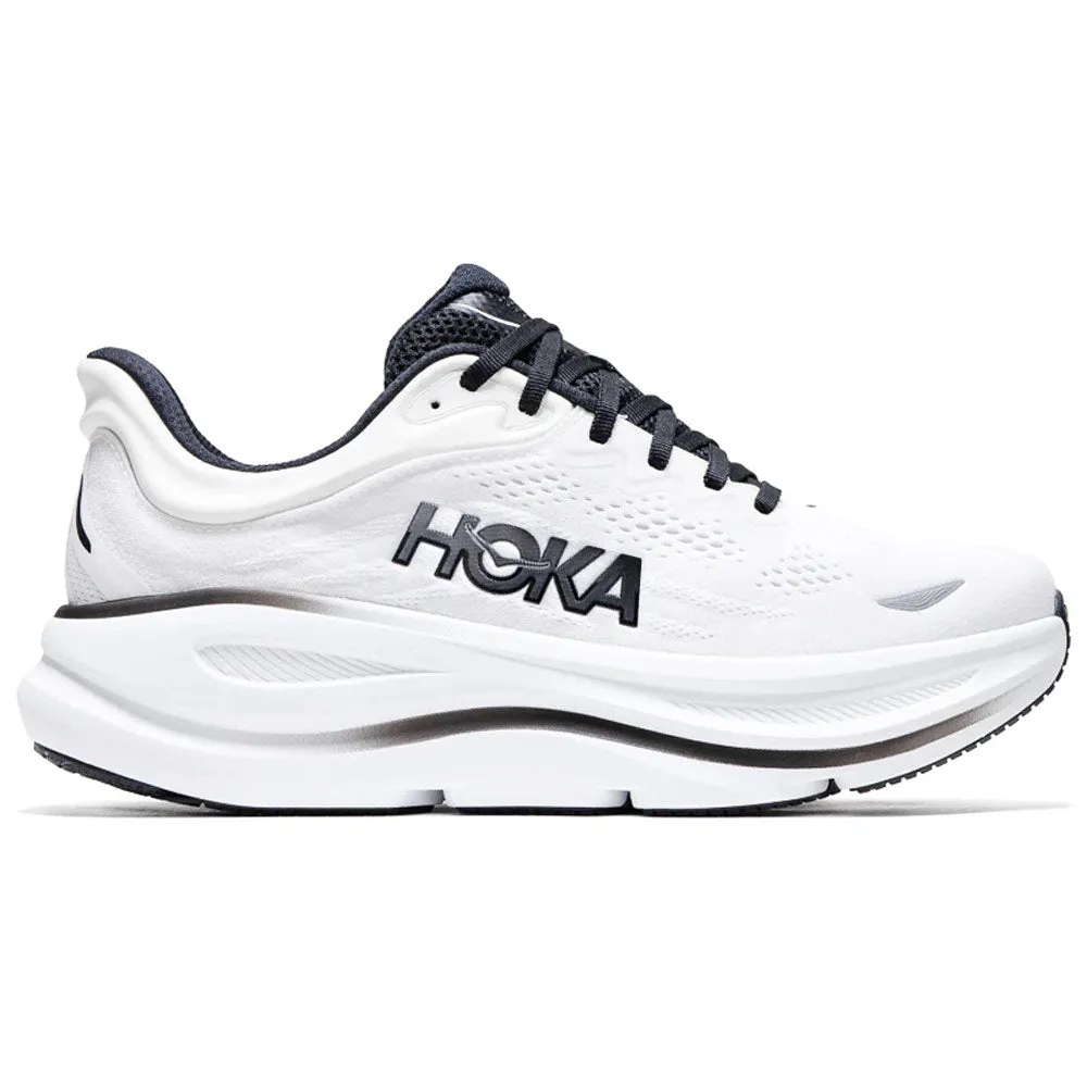 HOKA | Bondi 9 Shoes 'White / Black' sold by Hatchet Outdoor Supply Co