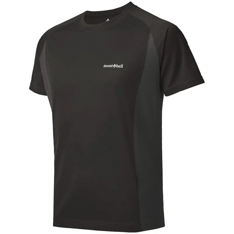 Montbell | Cool Tee 'Black' sold by Hatchet Outdoor Supply Co