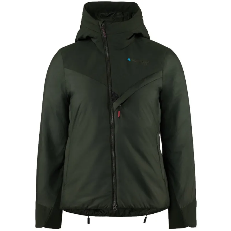 Klattermusen | Women's Urd Hood Jacket 'Rosin Green' sold by Hatchet Outdoor Supply Co