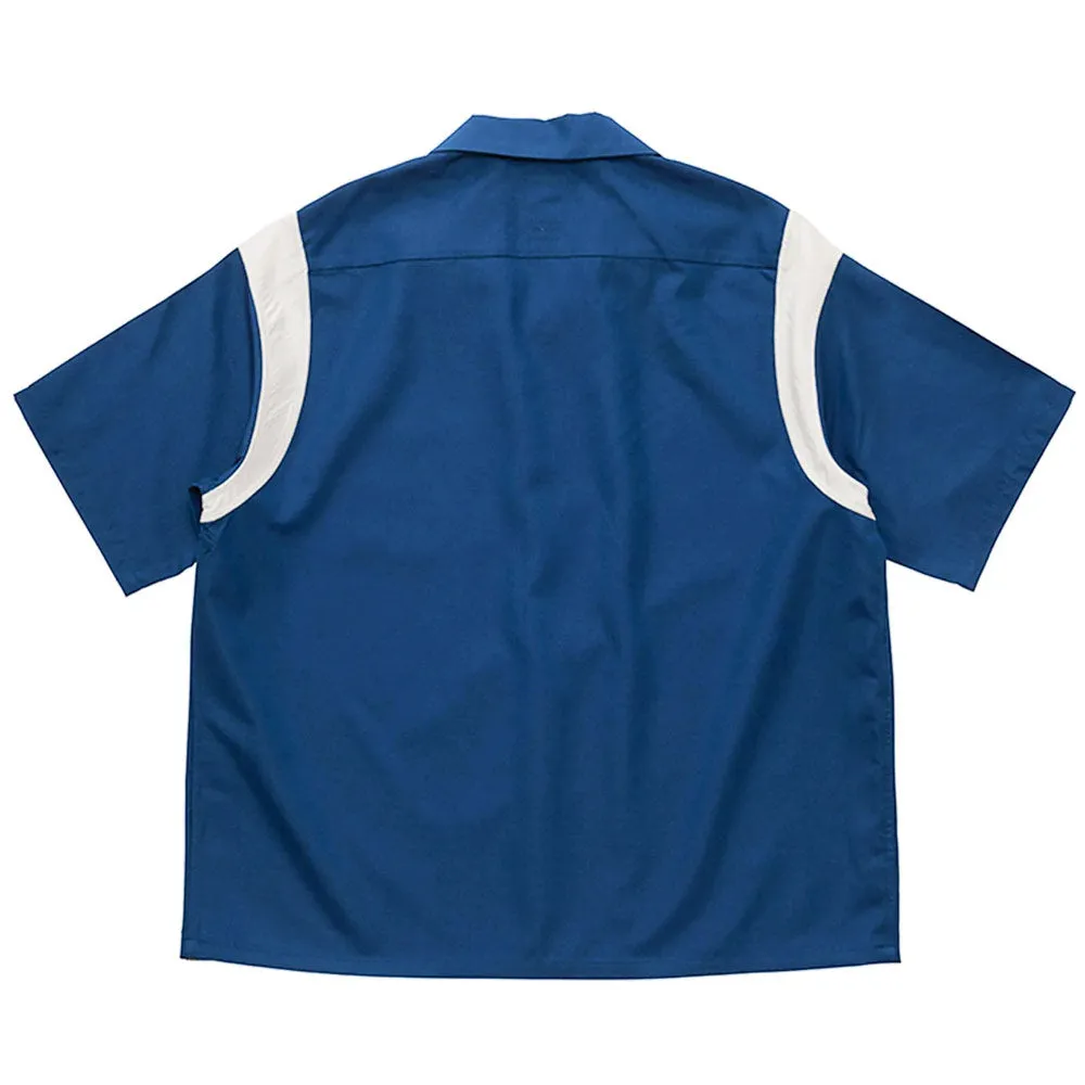 Visvim | Douglas Shirt S/S 'Navy' sold by Hatchet Outdoor Supply Co product image thumbnail 2