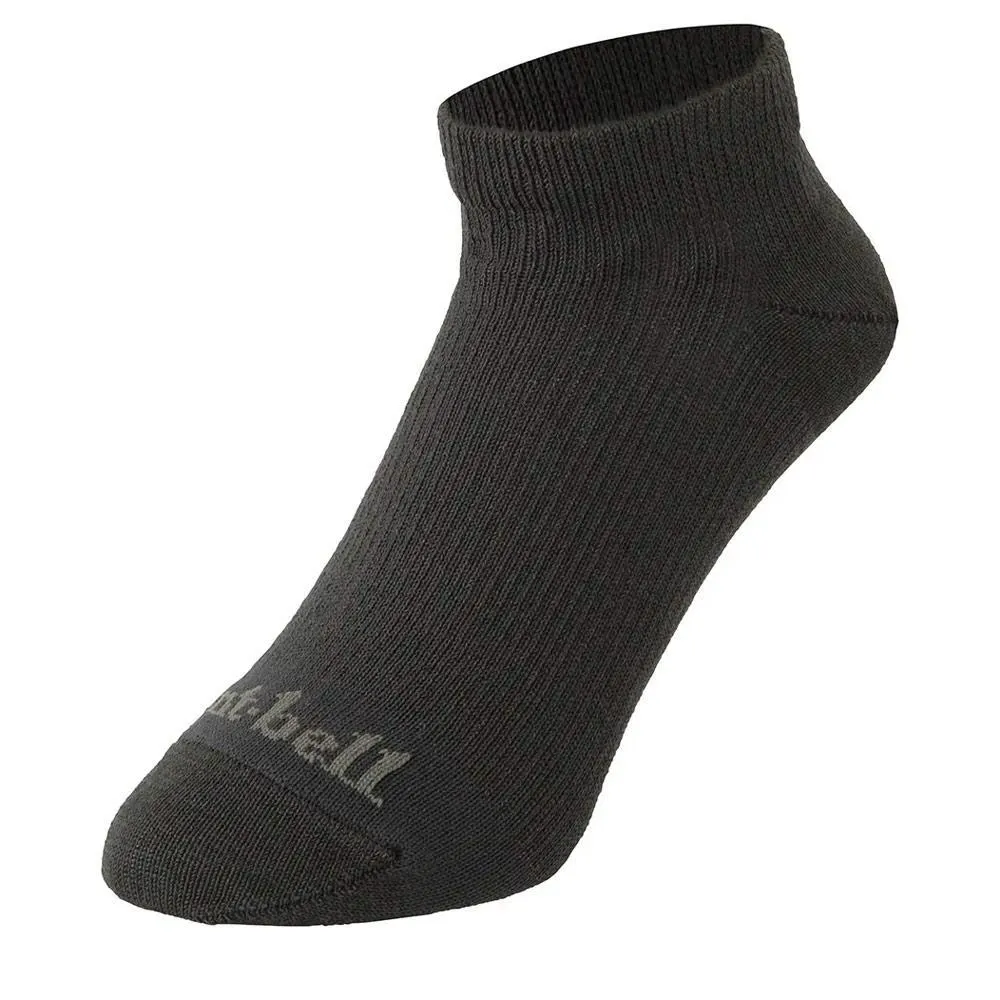 Montbell | Kamico Travel Ankle Socks 'Dark Grey' sold by Hatchet Outdoor Supply Co product image thumbnail 2