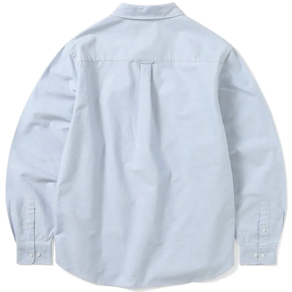 thisisneverthat | T-Logo Oxford Shirt 'Blue' sold by Hatchet Outdoor Supply Co product image thumbnail 2