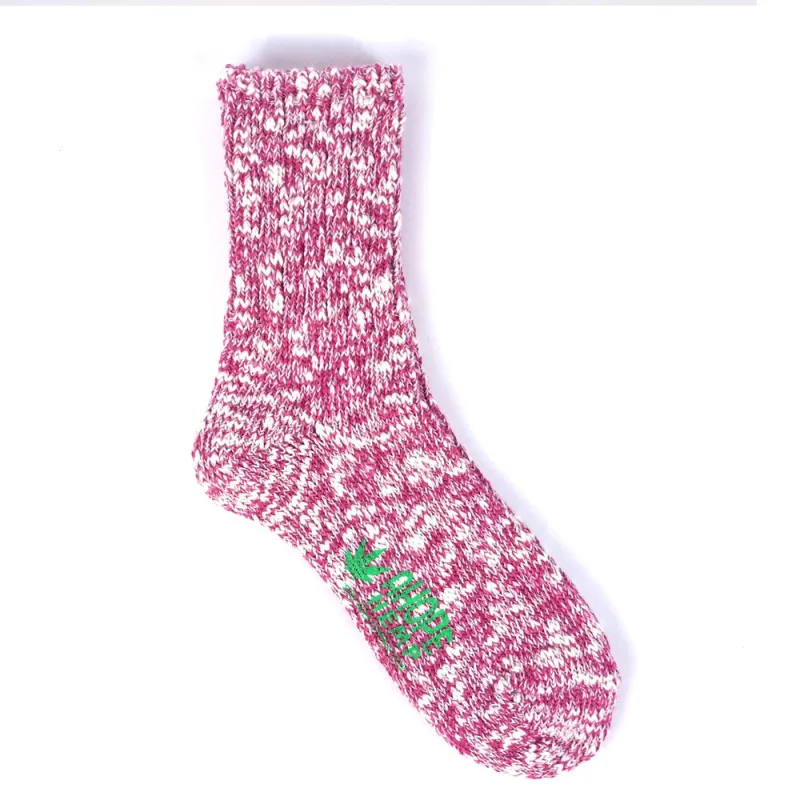 A Hope Hemp | SHSX-007PS Socks 'Pink' sold by Hatchet Outdoor Supply Co