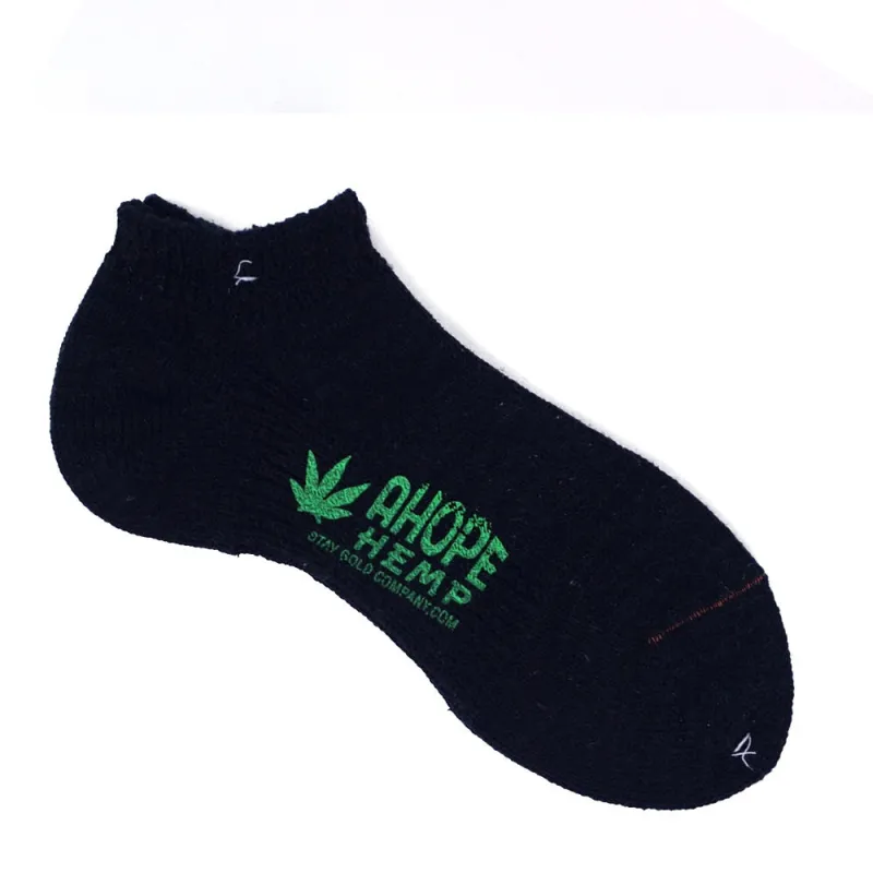 A Hope Hemp | HSX-0060 Socks 'Black' sold by Hatchet Outdoor Supply Co