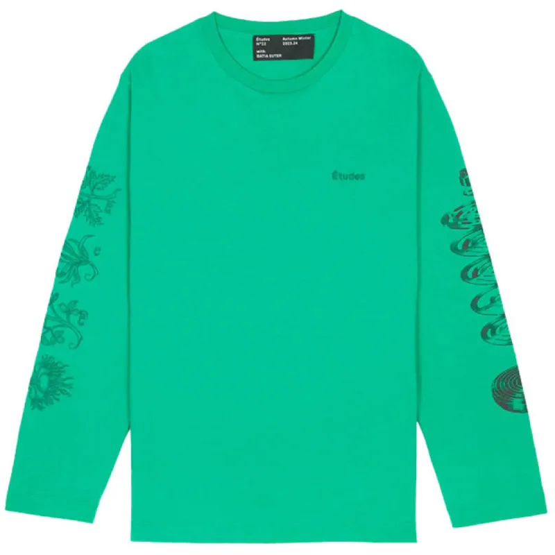 Etudes | ETUDES x Batia Suter Wonder LS T-Shirts 'Mint' sold by Hatchet Outdoor Supply Co