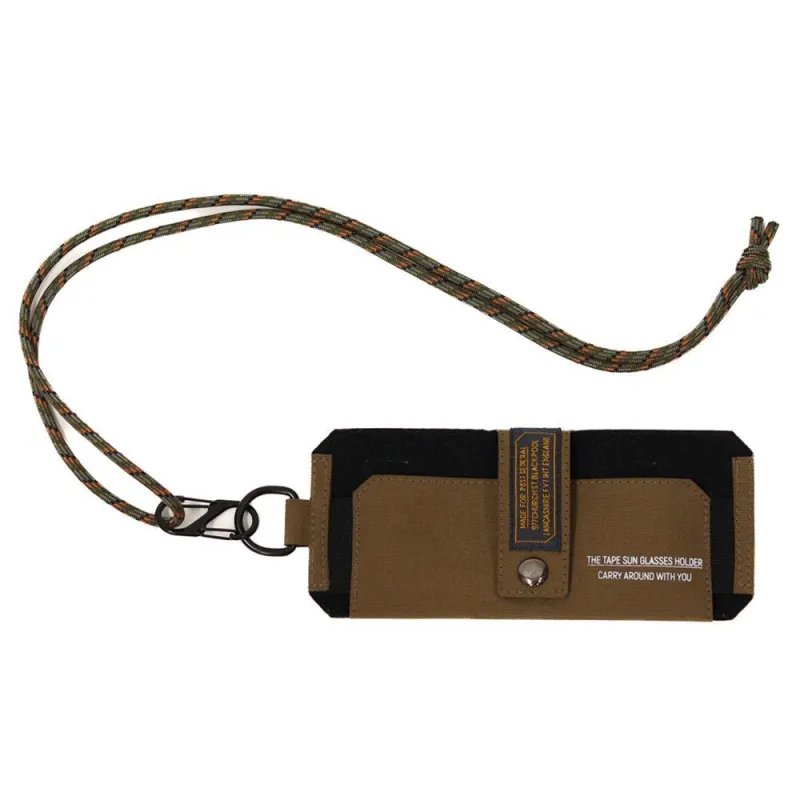 POST GENERAL | Tape Sun Glasses Holder 'Wolf Brown' sold by Hatchet Outdoor Supply Co