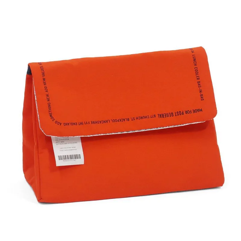 POST GENERAL | Lunch Cooler Bag-In-Bag 'Orange' sold by Hatchet Outdoor Supply Co