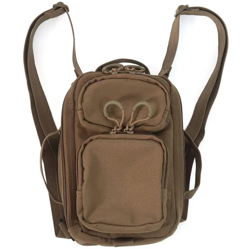 POST GENERAL | 4Way Backpack Pouch 'Wolf Brown' sold by Hatchet Outdoor Supply Co