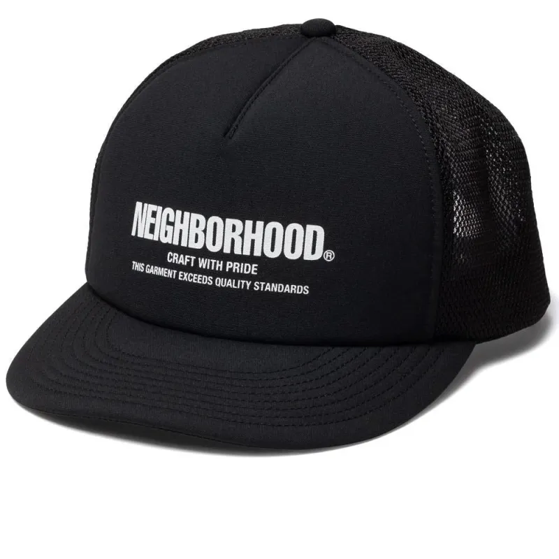 Neighborhood | Mesh Cap-1 'Black' made by Neighborhood
