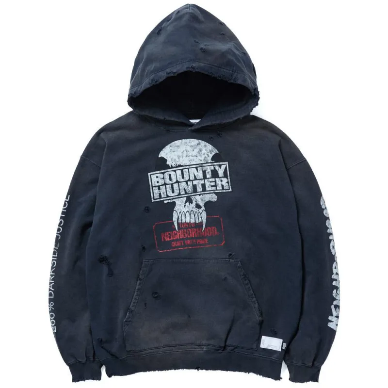 Neighborhood | NH x Bounty Hunter . Savage Sweat Hoodie Ls 'Black' sold by Hatchet Outdoor Supply Co