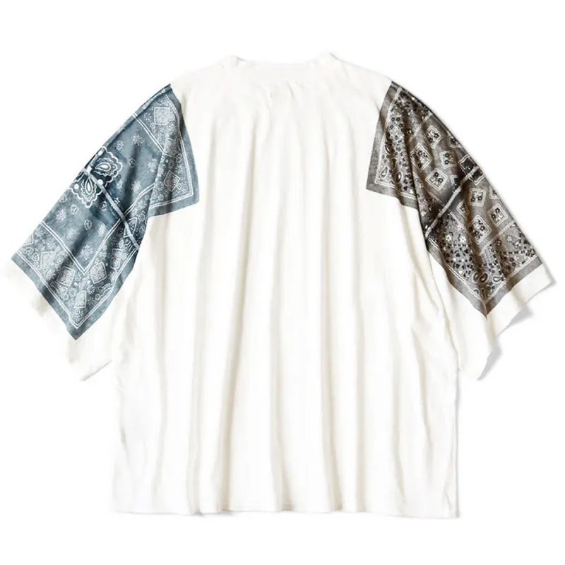 Kapital | 18.5/-Jersey Bandanna Huge T-Shirts  (Cookie) 'Sax' sold by Hatchet Outdoor Supply Co