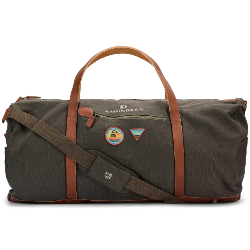 Amundsen | Okavanga Duffel Bag 65L 'Olive' made by Hatchet Outdoor Supply Co
