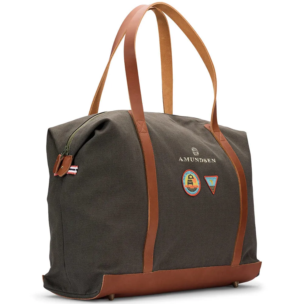 Amundsen | Kalahari Weekend Tote Bag 'Olive' sold by Hatchet Outdoor Supply Co product image thumbnail 2