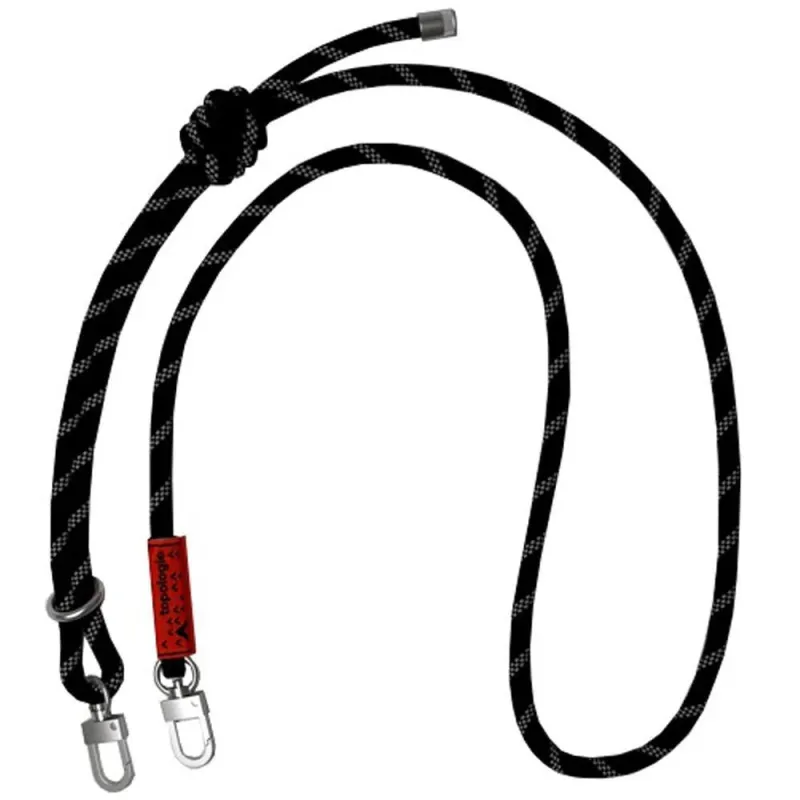 Topologie | 8.0mm Rope Strap 'Black Reflective' sold by Hatchet Outdoor Supply Co