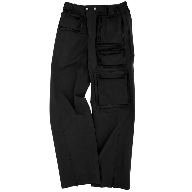 Andersson Bell | Raw Edge Multi - Pocket Pants (L) 'Black' sold by Hatchet Outdoor Supply Co