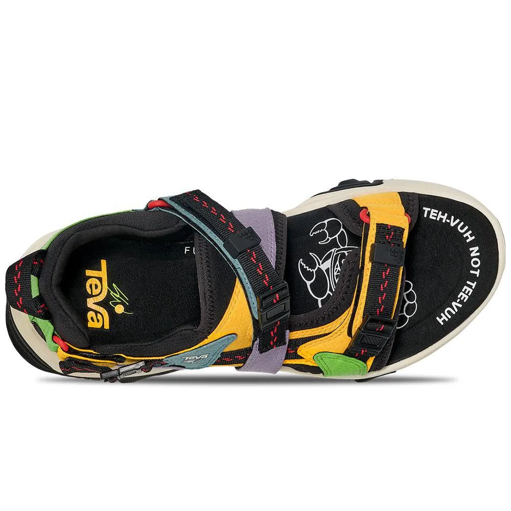 Teva | Unisex Teva x Sean Wotherspoon Wraptor Sandal 'Saffron Multi' sold by Hatchet Outdoor Supply Co product image thumbnail 5