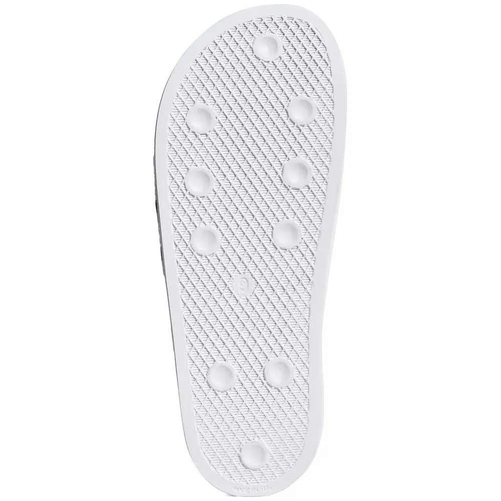 Adidas | Adilette Slides 'White / Black' sold by Hatchet Outdoor Supply Co product image thumbnail 3