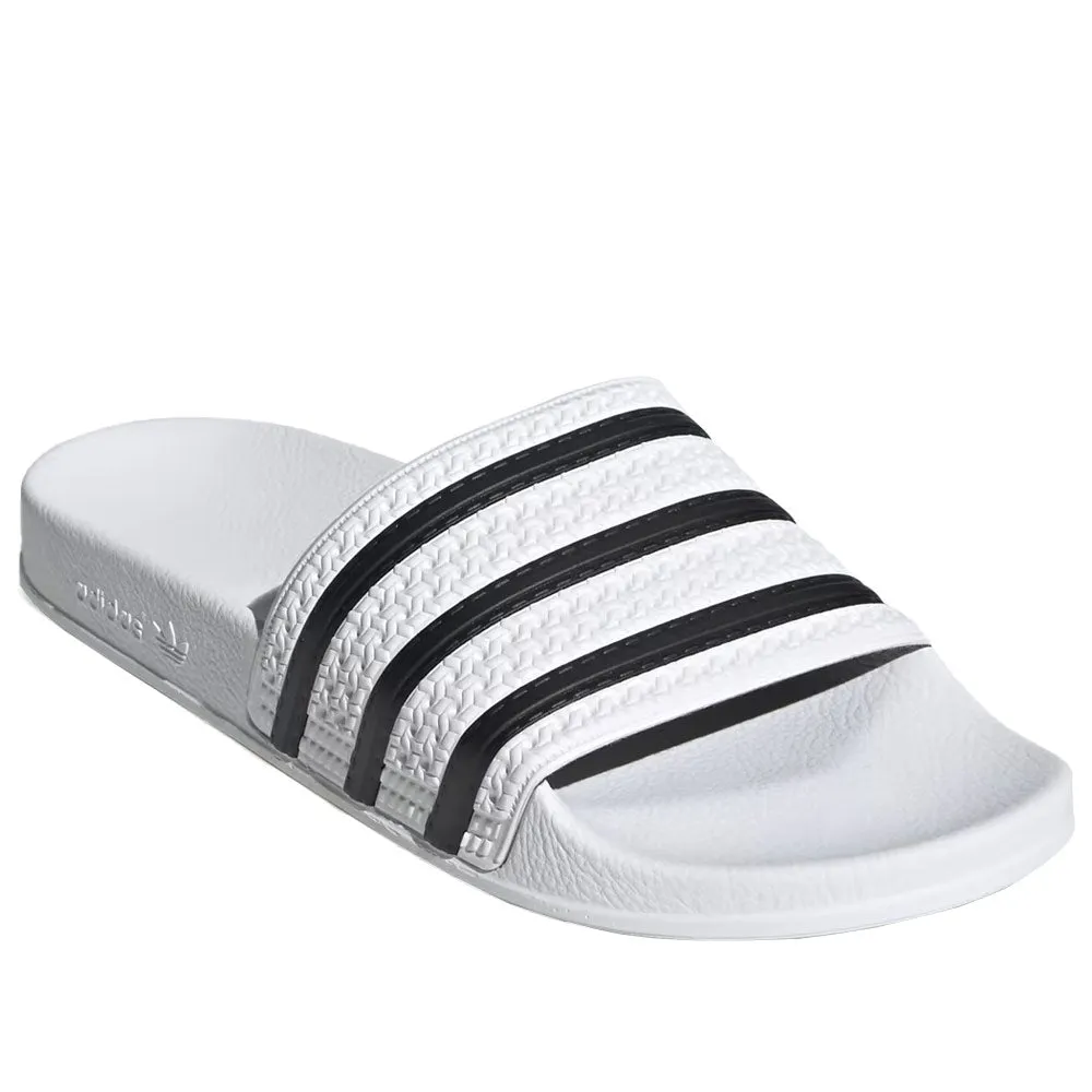Adidas | Adilette Slides 'White / Black' sold by Hatchet Outdoor Supply Co product image thumbnail 4