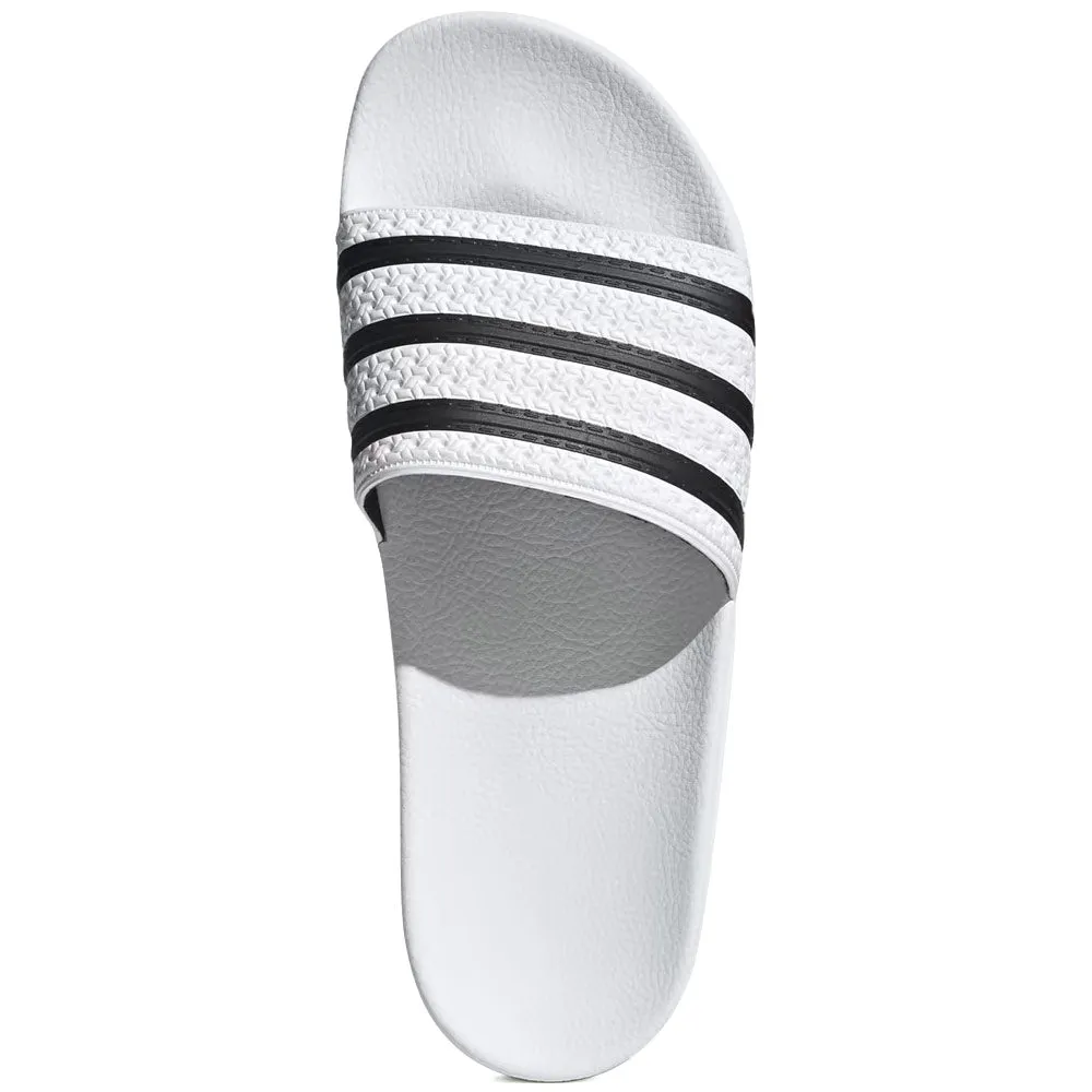 Adidas | Adilette Slides 'White / Black' sold by Hatchet Outdoor Supply Co product image thumbnail 2