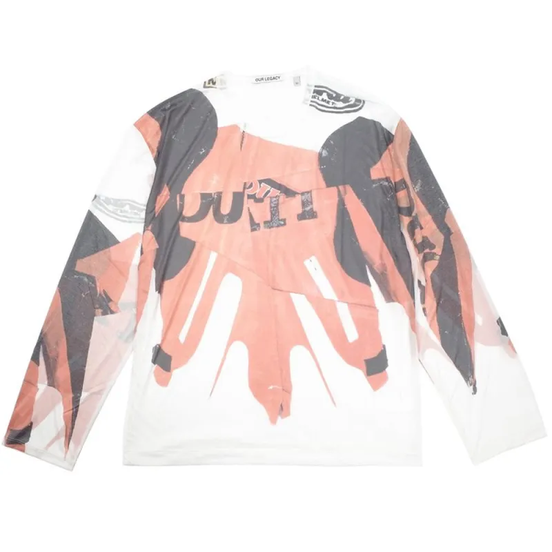 Our Legacy | Lock Longsleeve Shirts 'Biker Print' sold by Hatchet Outdoor Supply Co