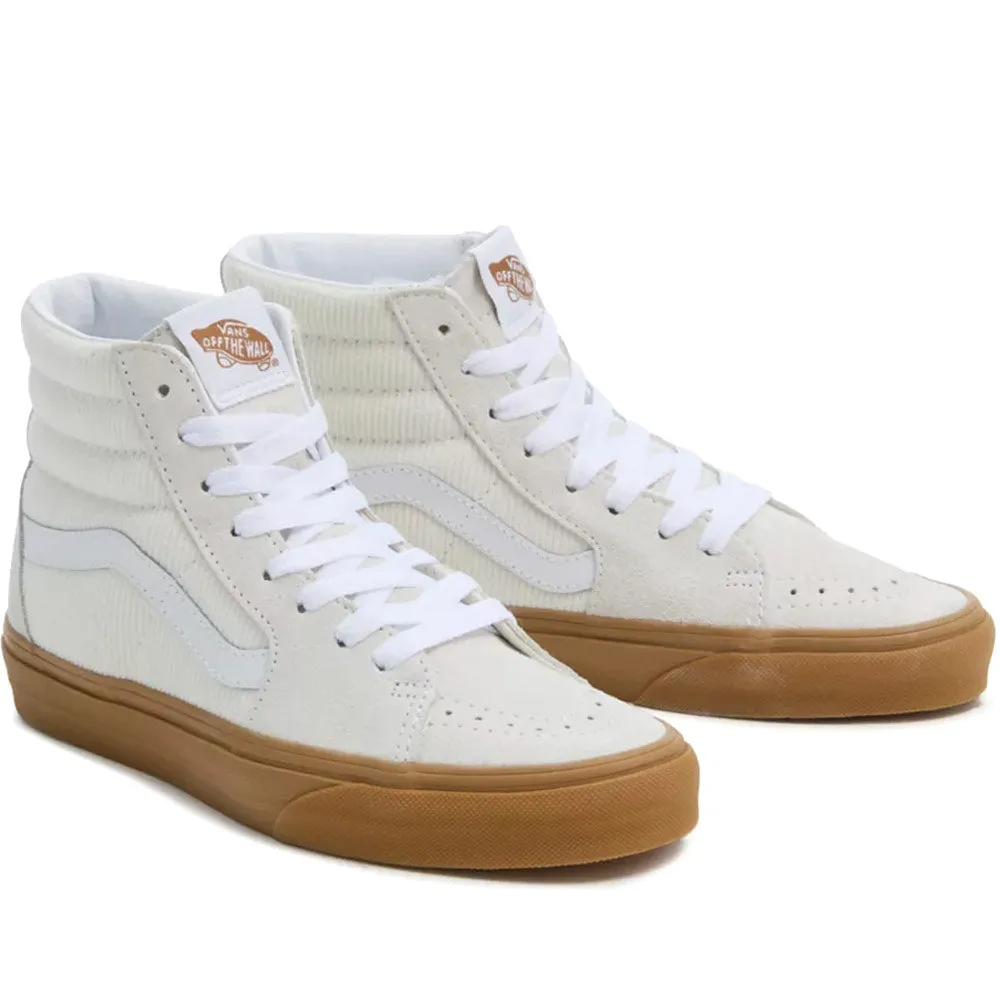 Vans | Sk8-HI Corduroy Shoes 'Pop Marshmallow' sold by Hatchet Outdoor Supply Co product image thumbnail 3