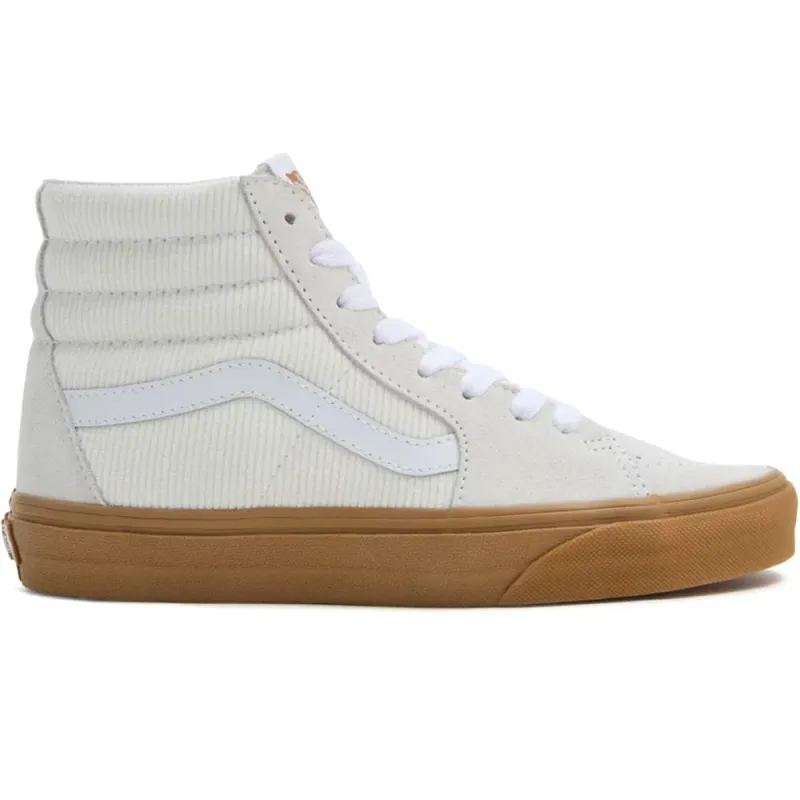 Vans | Sk8-HI Corduroy Shoes 'Pop Marshmallow' sold by Hatchet Outdoor Supply Co