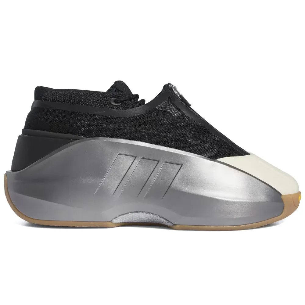 Adidas | Crazy Iiinfinity Sneakers ' Silver Metallic / Core Black / Cream White' sold by Hatchet Outdoor Supply Co