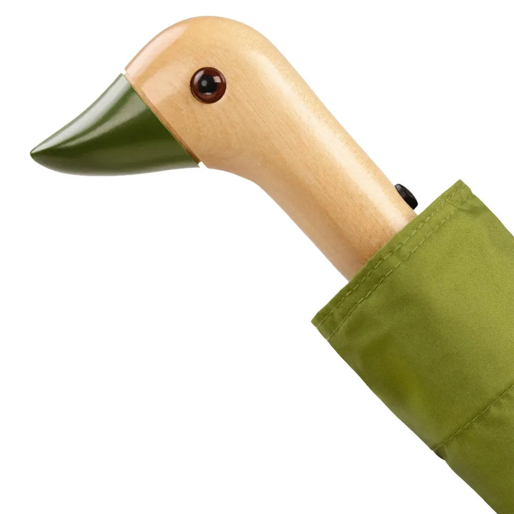 Original Duckhead | Compact Eco-Friendly Wind Resistant Umbrella 'Olive' sold by Hatchet Outdoor Supply Co product image thumbnail 5