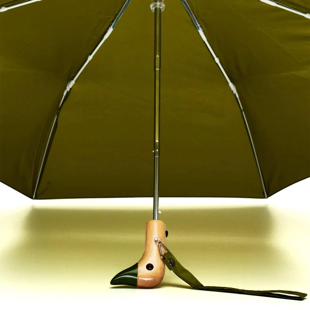 Original Duckhead | Compact Eco-Friendly Wind Resistant Umbrella 'Olive' sold by Hatchet Outdoor Supply Co product image thumbnail 2