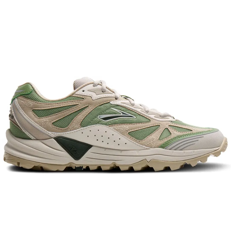 BROOKS | Cascadia 1 Sneakers 'Green / Gray / Moonbeam' made by Brooks